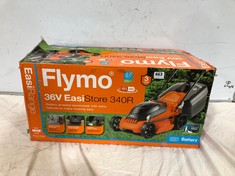 FLYMO 36V EASISTORE 340R BATTERY WHEELED LAWNMOWER RRP- £119.99