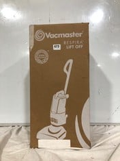 VACMASTER RESPIRA LIFT OFF UPRIGHT VACUUM CLEANER RRP- £129.99 TO INCLUDE BASICS CYLINDER BAGLESS VACUUM CLEANER