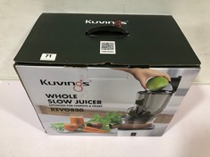 KUVINGS WHOLE SLOW JUICER REVO830 RRP- £599