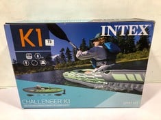 INTEX CHALLENGER K1 INFLATABLE KAYAK RRP- £139.99