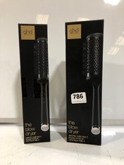 2 X GHD THE BLOW DRYER CERAMIC RADIAL SIZES 2 & 4