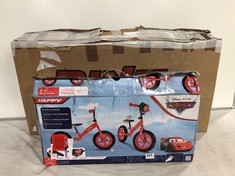 HUFFY DISNEY PIXAR CARS BALANCE BIKE ADVANTAGE TO INCLUDE DINO BIKES 164R UNGB UNICORN KIDS BIKE WHITE/PINK RRP- £114