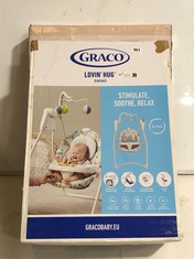 GRACO LOVIN' HUG SWING TO INCLUDE RED KITE BABY GO ROUND JIVE