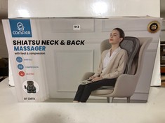 COMFIER SHIATSU NECK AND BACK MASSAGER CF-2307A(UK) RRP- £198.99