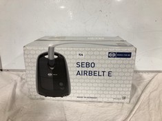 SEBO AIRBELT E1 CYLINDER VACUUM CLEANER RRP- £284.99