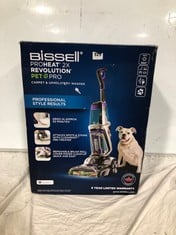 BISSELL PROHEAT 2X REVOLUTION PET PRO CARPET & UPHOLSTERY WASHER RRP- £329.99