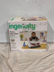 INGENUITY PEONY BABY BASE 2-IN-1 6M-3Y TO INCLUDE MAMAS & PAPAS BABY SNUG 2 STAGE FLOOR SUPPORT SEAT