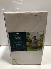 EASY FOUNTAIN ILLUSION FALLS WATER FEATURE PRODUCT CODE- 45220L RRP- £289