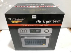 HYSAPIENTIA AIR FRYER OVEN MODEL NO-HYS-AFO-OIA RRP- £159.99