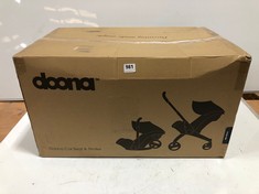 DOONA CAR SEAT AND STROLLER MODEL NO-SP150-20-033-062 RRP- £259