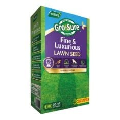 6 X GRO-SURE FINEST LAWN SEED, 30 M2, 900 G, GREEN.