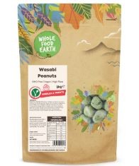 X15 ASSORTED NUTS TO INCLUDE WHOLEFOOD EARTH WASABI PEANUTS 2KG | GMO FREE | VEGAN | HIGH FIBRE, WHOLEFOOD EARTH PALESKIN PEANUTS 500 G | GMO FREE | NATURAL | HIGH FIBRE.