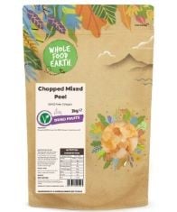 5 X WHOLEFOOD EARTH CHOPPED MIXED PEEL 3 KG | GMO FREE BB: 22/10/2024.