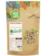 12X ASSORTED WHOLEFOOD EARTH TO INCLUDE WHOLEFOOD EARTH ORGANIC CHICKPEAS 3KG GMO FREE | VEGAN | HIGH FIBRE | HIGH PROTEIN | CERTIFIED ORGANIC, WHOLEFOOD EARTH ORGANIC SHORT GRAIN BROWN RICE 3KG GMO