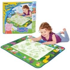 APPROX X15 ASSORTED TOYS TO INCLUDE AQUADOODLE PEPPA PIG AND DINOSAURS WATER DOODLE MAT - AQUA DOODLE PEN AND WATER PLAY MAT FOR NO MESS COLOURING AND DRAWING - EDUCATIONAL ARTS AND CRAFTS PEPPA PIG