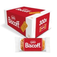 20 X BISCOFF ORIGINAL CARAMELISED SINGLE BISCUITS (PACK OF 300 - CATERING SIZE) BB: 23/09/2024.