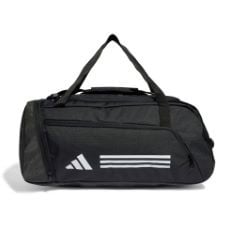 3X ASSORTED BAGS TO INCLUDE ADIDAS UNISEX ESSENTIALS 3-STRIPES DUFFEL BAG, BLACK/WHITE, ONE SIZE.