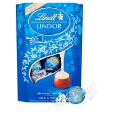 24 X LINDOR MILK & WHITE LIMITED EDITION BB: 31/01/2025.