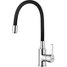 3X ASSORTED KITCHEN ITEMS TO INCLUDE GRIFEMA GRIFERÍA DE COCINA G4002-2 NEW KITCHEN MIXER TAP, MODERN SINK TAPS WITH BLACK FLEXIBLE SPOUT, CHROME, BAKINNS 8PCS KNIFE SET .