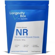 9 X LONGEVITY BOX NR SUPPLEMENT - 300MG NR X 120 CAPSULES - 99% ULTRA PURE NAD+ BOOSTING NR CAPSULES, SUPPORTS CELL METABOLISM & MUSCLE PRODUCTION, 3RD PARTY CERTIFIED, VEGAN-FRIENDLY AND NON-GMO BBE