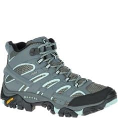 MERRELL WOMEN'S MOAB 2 MID GTX WATERPROOF WALKING SHOE, SEDONA SAGE, 6.5.