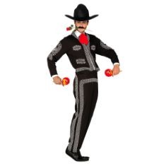 ASSORTED FANCY DRESS TO INCLUDE MENS MARIACHI MAN COSTUME SMALL UK 38/40" FOR MEXICAN MEXICO FANCY DRESS, AMSCAN 9916788 - ADULTS WORLD BOOK DAY ALADDIN MEN'S FANCY DRESS COSTUME WITH HEADPIECE SIZE: