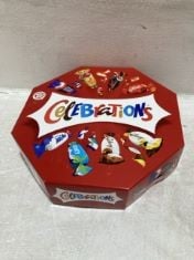 BOX OF 19X MIXED CHOCOLATE TO INCLUDE CELEBRATIONS BBE 22/09/24.