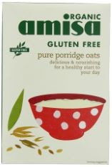 AMISA/HILDEGARD ORGANIC GLUTEN FREE PURE PORRIDGE OATS 325G (PACK OF 1) E:23/03/25, MIGHTY OAT MILK POWDER, (1KG BAG, MAKES 10L OF OAT M.LK), VEGAN COFFEE CREAMER, DAIRY FREE, LACTOSE FREE, IDEAL FOR