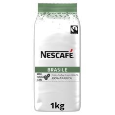 13 X NESCAFÉ BRASILE COFFEE BEANS | 100% ARABICA | SINGLE ORIGIN | FAIRTRADE | 1KG, PACKAGING MAY VARY EXP:09/10/24.