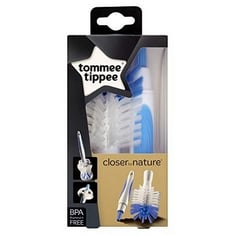 BOX OF ASSORTED KIDS ITEMS TO INCLUDE TOMMEE TIPPEE CLOSER TO NATURE BOTTLE BRUSH ASSORTMENT.