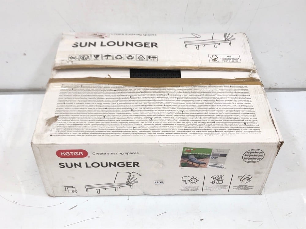 KETER JAIPUR SUN LOUNGER