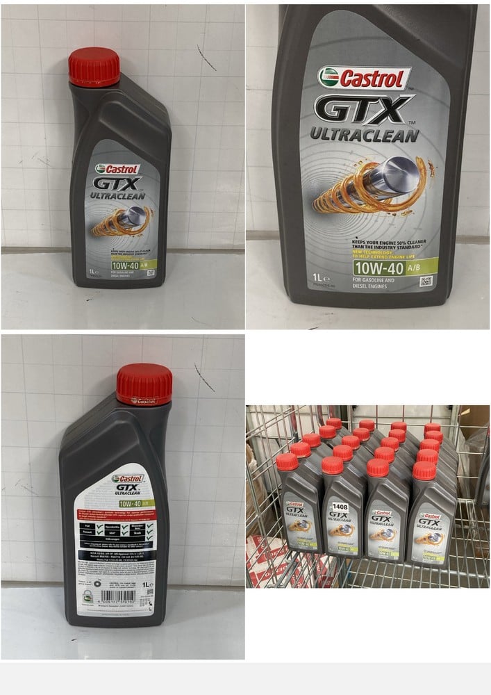 20 X CASTROL GTX ULTRACLEAN (COLLECTION ONLY)