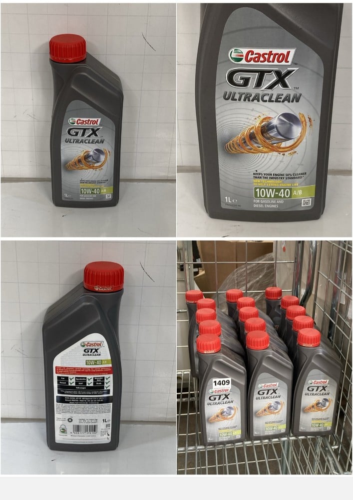 15 X CASTROL GTX ULTRACLEAN (COLLECTION ONLY)