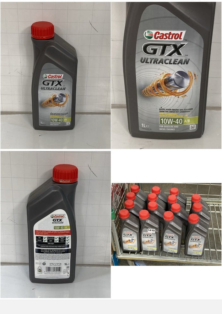 15 X CASTROL GTX ULTRACLEAN (COLLECTION ONLY)