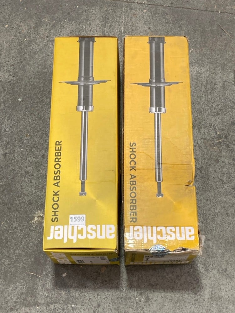 2X ANSCHLER SHOCK ABSORBERS MODEL NO :635110161