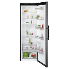 AEG 186CM TALL LARDER FRIDGE IN BLACK - MODEL NO. ORK7M391EB - RRP £769