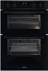 ZANUSSI SERIES 40 BUILT IN ELECTRIC DOUBLE OVEN - MODEL NO. ZKCNA7KN - RRP £479