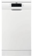 AEG 6000 SATELLITE CLEAN DISHWASHER IN WHITE - MODEL NO. FFB62417ZW - RRP £550