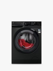 AEG 7000 PRO STEAM WASHING MACHINE IN BLACK - MODEL NO. LWR7416U6UD - RRP £950