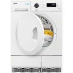 ZANUSSI CONDENSER DRYER IN WHITE - MODEL NO. ZDC82B4SW - RRP £380