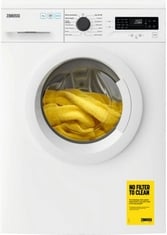 ZANUSSI FRONT LOADER WASHING MACHINE IN WHITE - MODEL NO. ZWF744B3PW - RRP £390