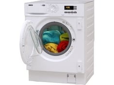 ZANUSSI INTEGRATED WASHING MACHINE IN WHITE - MODEL NO. ZW74PDBI - RRP £560