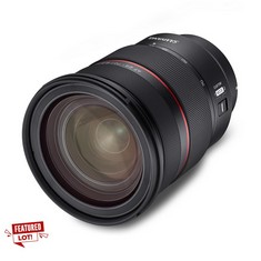 SAMYANG AF 24-70 MM F2.8 FE FOR SONY E - FOR SONY E MOUNT SONY ALPHA A7 A9 A1 A7C A6000 SERIES CAMERAS, BLACK, RRP: 699.00€.