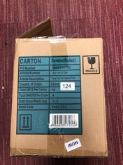 CARTON OF HANG TAG TEA CANISTER CRM: LOCATION - RACK A