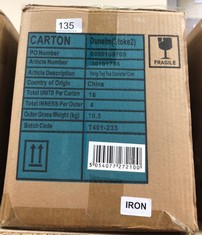 CARTON OF HANG TAG TEA CANISTER CRM: LOCATION - RACK A