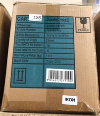 CARTON OF HANG TAG TEA CANISTER CRM: LOCATION - RACK A