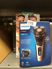 QUANTITY OF HEALTH & BEAUTY ITEMS TO INCLUDE PHILIPS ELECTRIC SHAVER 3000 SERIES - WET & DRY ELECTRIC SHAVER FOR MEN WITH SKINPROTECT TECHNOLOGY IN SPACE GREY, POP-UP BEARD TRIMMER, CORDLESS SHAVER W