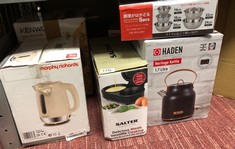 QUANTITY OF HOME ITEMS TO INCLUDE SALTER XL DUO OMELETTE MAKER: LOCATION - RACK B