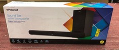 POLAROID SOUND BAR WITH SUBWOOFER:: LOCATION - RACK C