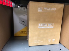 LED PROJECTOR + ULTRA HD PROJECTOR: LOCATION - RACK C